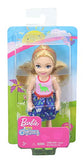 Barbie Club Chelsea Doll, 6-inch Blonde with Dinosaur-Themed Look,  (GMR96)