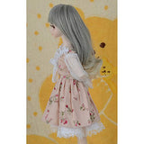 HGFDSA BJD Doll Clothes Fashion Design Handmade Dress Floral Lace Skirt for 1/4 SD Dolls DIY Toys for Girl Doll - No Doll