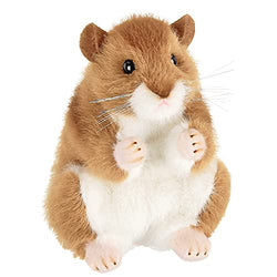 Bearington Cheeks Plush Hamster Stuffed Animal, 6 Inch