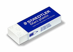 Staedtler Mars Latex-Free Eraser, White, 1 Pack  (STD52650)