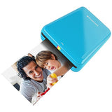 Polaroid ZIP Mobile Printer Gift Bundle + ZINK Paper (30 Sheets) + 8x8" Cloth Scrapbook + Pouch + 6