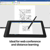 2020 HUION KAMVAS 13 Graphics Drawing Tablet with Full-Laminated Screen Android Support Battery-Free Sylus Tilt 8 Press Keys,13.3inch Pen Display,Black
