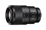 Sony SEL90M28G FE 90mm f/2.8-22 Macro G OSS Standard-Prime Lens for Mirrorless Cameras,Black