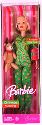 2006 Target Exclusive Christmas Morning Barbie Doll