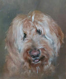 DOG or Pet Portrait Authentic Oil Painting from your picture. Size 8X10 inch. Memorial, Dog, Cat any Animal for keepsakes and great gift ideas.