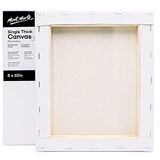 Mont Marte Canvas with Pine Frame, 8 X 10in 10 Pack, Suitable for Oil and Acrylic Painting