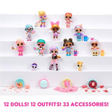 L.O.L. Surprise! Mega Ball Magic - 12 Collectible Dolls, 60+ Surprises, 170 Value, 4 Unboxing Experiences, Squish Sand, Bubbles, Gel Crush, Shell Smash, Fashions Limited Edition Gift,Girls 3+