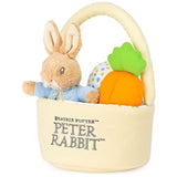 GUND Beatrix Potter Peter Rabbit Easter Basket 4-Piece Plush Set for Ages 1 and Up, 8.5”