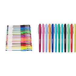 TGIF 8-in-1 Glitter Multi Colors Gel Pens for Kids Coloring Pens Spiral Art Graph Pen Artist Gel Pen Sparkle Pen for Kids Arts Pen (Multicolor