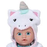 Adora Baby Bath Toy Unicorn, 8.5 inch Bath Time Baby Tot Doll with QuickDri Body