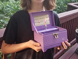 My Tiny Treasures Box Company Ballerina Music Box (Heart Ballerina Music Box - Purple)