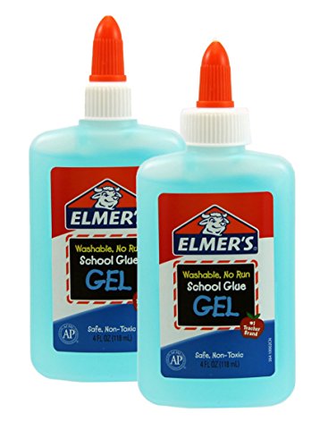Elmers Washable No Run Gel School Glue (Pack of 2)