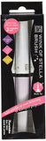 Zig Memory System Wink of Stella Brush Glitter Markers, Flower Power, Violet, Dark Pink, Orange,