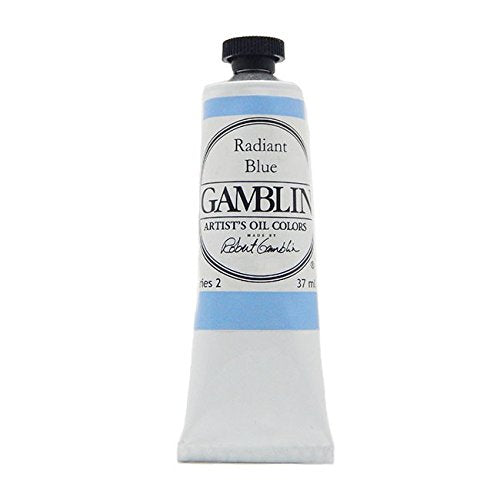 Gamblin Artist Oil Color Radiant Blue 37ml Tube