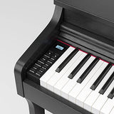 SOUIDMY V-240 Digital Piano, 88Key Graded Hammer-Action Keyboard, Advanced Sound Processor with Resonance System, Powerful Function Group, with LCD Screen and Triple Pedals (Deluxe Edition)