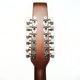 New Acoustic 12 Twelve String Lute Folk Guitar Kobza Vihuela Ukraine, Trembita Handmade Natural Wood