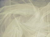 Tulle Ivory 108 Inch Wide Fabric By the Yard (F.E.®)