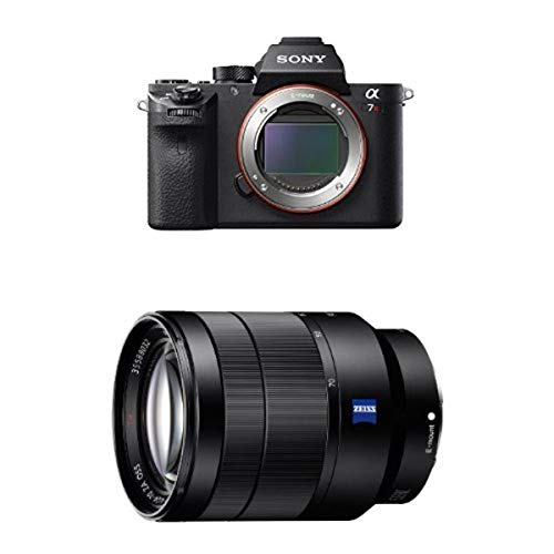 Sony a7R II Full-Frame Mirrorless Interchangeable Lens Camera w/ Sony 24-70mm f/4 Vario-Tessar T FE OSS Zoom Lens