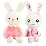 TMROW Bunny Toys Stuffed Animal Original Adorable Soft Plush Toys Rabbit Doll Gift for Kids Mother's Day 30CM
