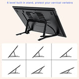 A3 Light Board with Built in Stand, Tracing LED Light Pad, Adjustable Artcraft LED Trace Light Pad for Tattoo Drawing, Diamond Painting, Weeding Vinyl, 16"x12" Light Box Tracer