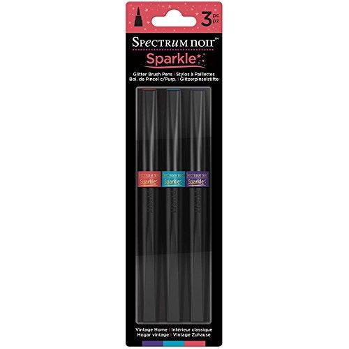Spectrum Noir Sparkle Glitter Pen Set Of 3 - Vintage Home
