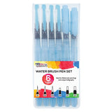U.S. Art Supply Water Brush Watercolor Art Set - Pads, Palette, Brushes, Water Brushes