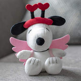 Hallmark 6MJV3572 Snoopy Plush Cupid, White