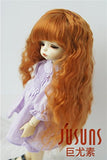 JD041 6-7'' 1/6 YOSD Synthetic Mohair Doll Wigs 16-18CM Ginger Soft Sobazu BJD Doll Wigs 6-7'' Doll Accessories