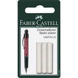 Faber-Castell Spare Eraser for Grip Plus Pencil (Pack of 3)
