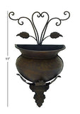 Deco 79 Metal Wall Planter Rare to Find Elsewhere Utility Decor