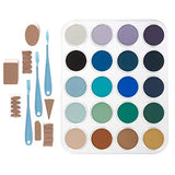 PanPastel 30252 Joanne Barby 20 Color Ultra Soft Artist Pastel Seascape Painting Kit w/Sofft Tools & Palette