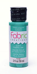 Fabric Creations Fabric Ink in Assorted Colors (2-Ounce), 25990 Turquoise