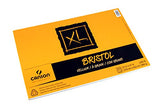 Canson XL Series Bristol Vellum Paper Pad, Heavyweight Paper for Pencil, Vellum Finish, Fold