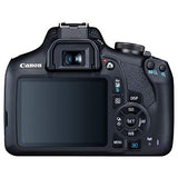 Canon EOS 2000D (Rebel T7) DSLR Camera with 18-55mm f/3.5-5.6 Zoom Lens , 64GB Memory,Case, Tripod and More (28pc Bundle)