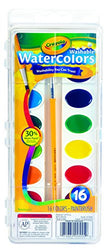 Crayola 16 Ct Washable Watercolors