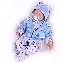 CHAREX Reborn Baby Dolls : 22 Inches Real Baby Dolls That Look Real, Reborn Baby Boy Best Birthday Gift for Kids Age 3+