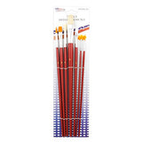 U.S. Art Supply Paint and Wine Art Party Painting Kit - 6 Easels, 12 Paint Tube Set, 12 Canvas