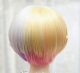 (22~24cm) 1/3 BJD Doll MSD Fur Wig Dollfie Mixed & Gradients Color / 007-A(FEB113)