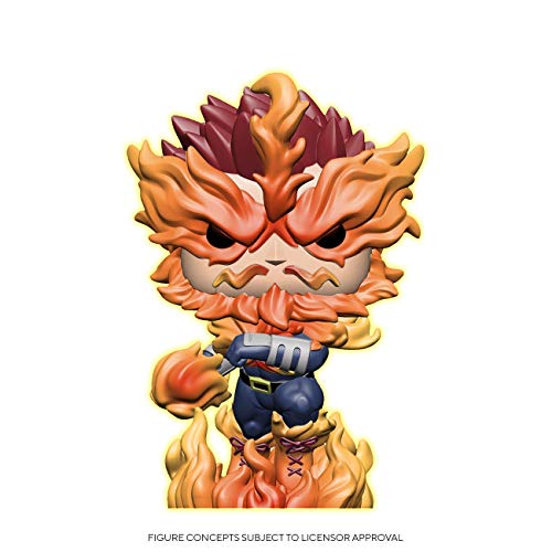 Funko Pop! Animation: My Hero Academia - Endeavor (Glow in The Dark), Amazon Exclusive