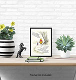 Winnie The Pooh Wall Art - Kids Room Decor - Boys Room Decor - Little Girls Bedroom Decor - Baby Nursery Decor - Wall Decor for Toddlers - Inspirational Positive Quotes Picture Poster Print