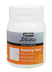 Studio Acrylics Auxiliaries, Studio Modeling Paste 1-Liter