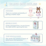 BEEMAI Liroro Summer Island Series 1PC 1/12 BJD Dolls Cute Figures Lolita Style Collectibles Birthday Gift