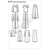 Simplicity 8177 Plus Size Pants Vest or Jacket, and Top Sewing Pattern For Women by Mimi G Style Sizes BB (20W-28W).