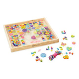 Melissa & Doug Created by Me! Bead Bouquet Deluxe Wooden Bead Set With 220+ Beads for Jewelry-Making