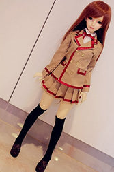Kuafu 1/3 BJD/SD Doll Clothes Lovely Girl's Dress School Uniforms Suit