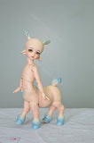 Zgmd 1/6 BJD doll SD doll the deer hippocampus blue versiondoll contains face and body make up