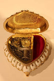 I Love You Heart Shaped Musical Jewelry Box playing Memory