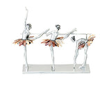 Deco 79 44277 Ps Ballet Dan Ceramics 13" W, 12" H