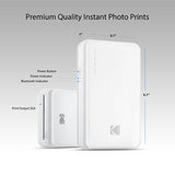 Zink Kodak Mini 2 HD Wireless Portable Mobile Instant Photo Printer, Print Social Media Photos, Premium Quality Full Color Prints – Compatible w/iOS & Kodak 2%22x3%22 Premium Photo Paper (20 Sheets)