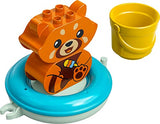 LEGO DUPLO My First Bath Time Fun: Floating Red Panda 10964 Building Toy for Preschool Kids Aged 18 Months and up (5 Pieces)